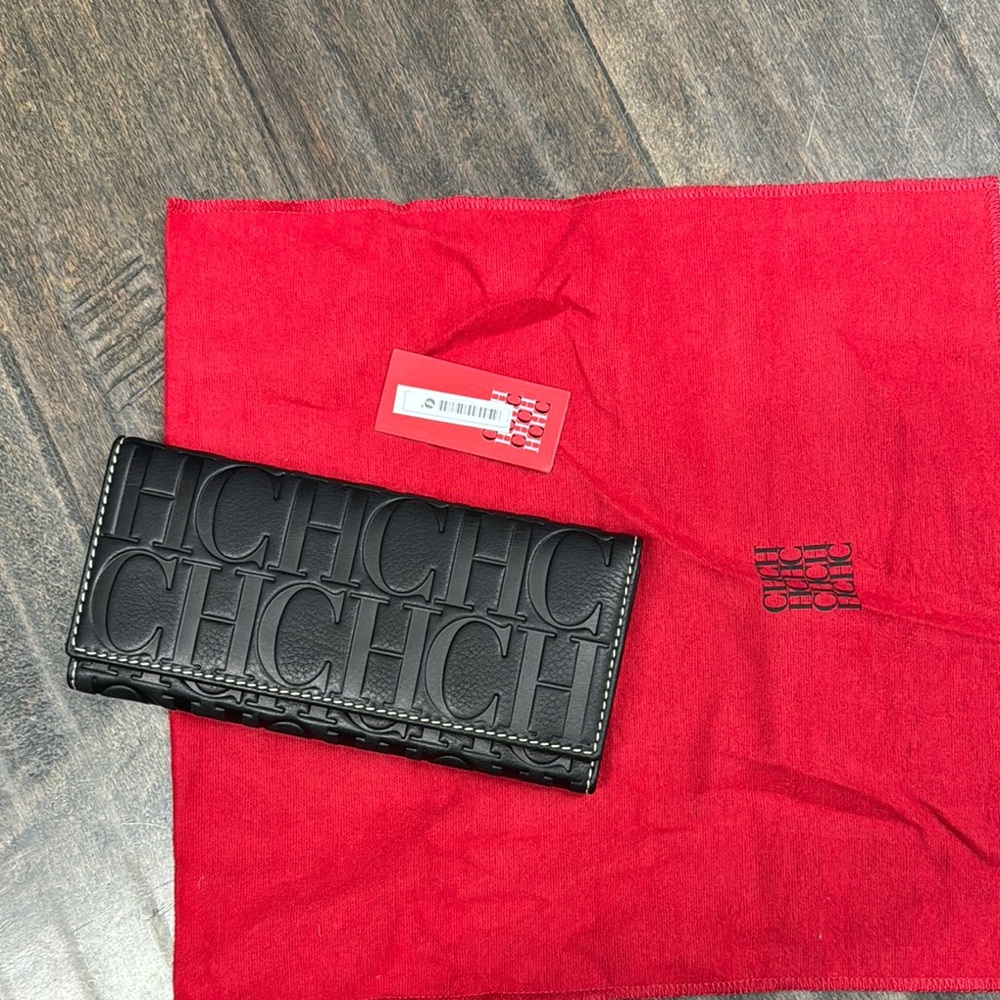Carolina Herrera Black Wallet